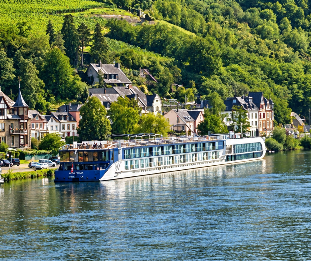 River Cruise Through Vineyard Village